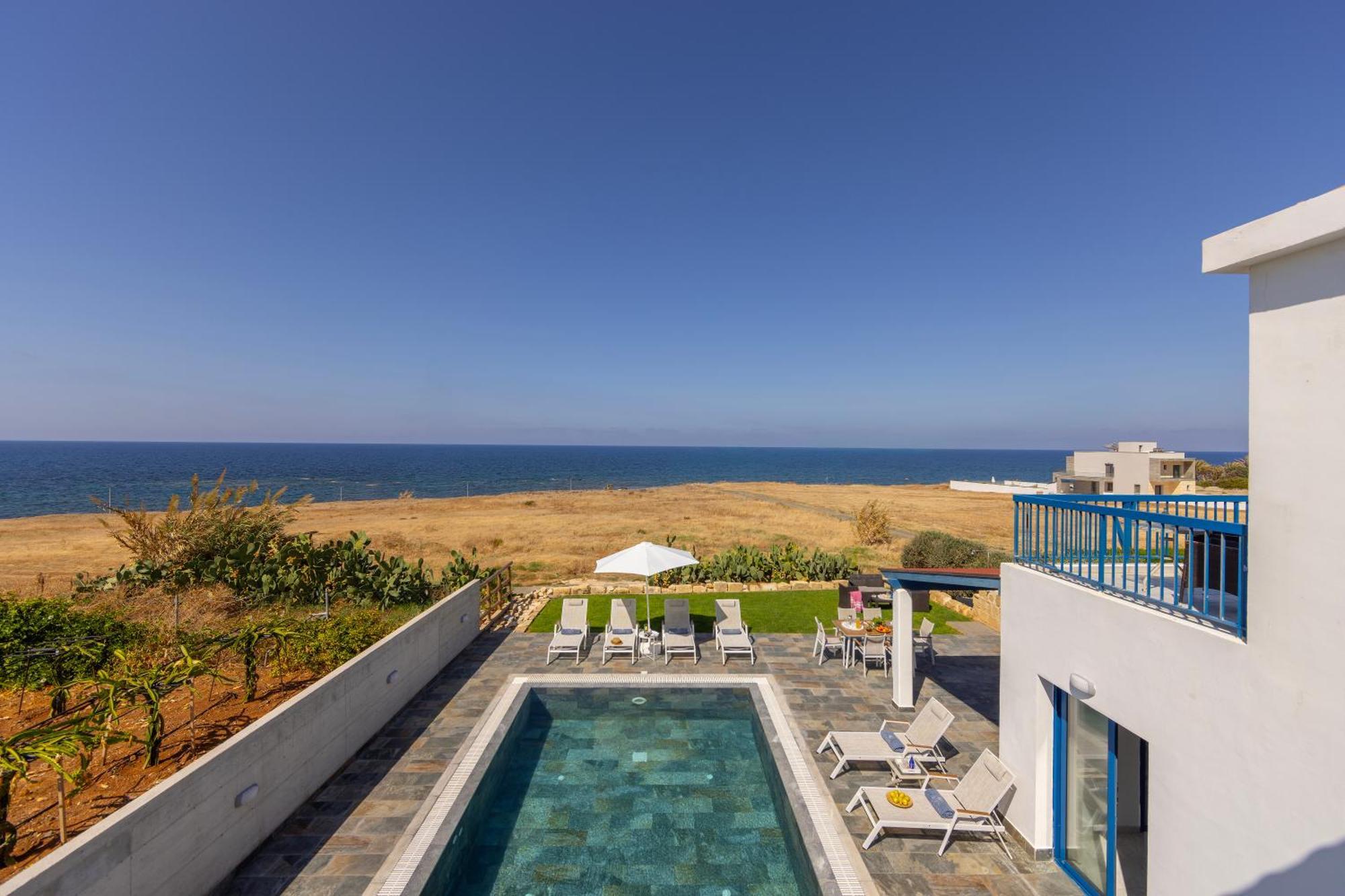 Diana Seaside Villas โพมอส ภายนอก รูปภาพ